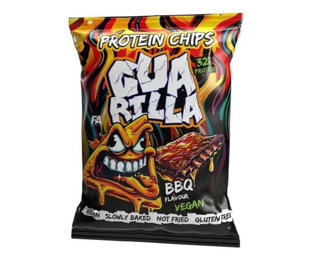 Чипси Fitness Authority Guarilla Protein Chips 60 g BBQ20